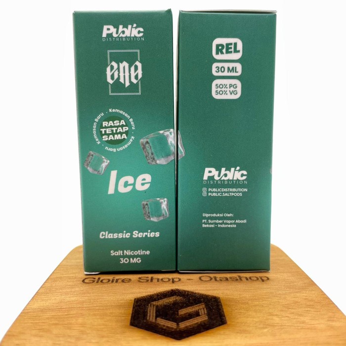 SALT - Elo Eno ICE MINT 30ml Salt by Public Liquid Pods