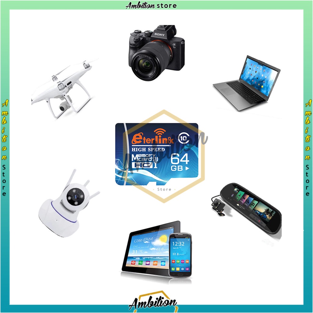 𝕿𝕰𝕽𝕭𝕬𝕽𝖀 / 𝕭𝖎𝖘𝖆 𝕮𝕺𝕯 - Memory card Extreme Memory Card Micro SD CCTV/Kamera Pro SDXC Card UHS-II U3 Class 10 4K A2-32GB/64GB