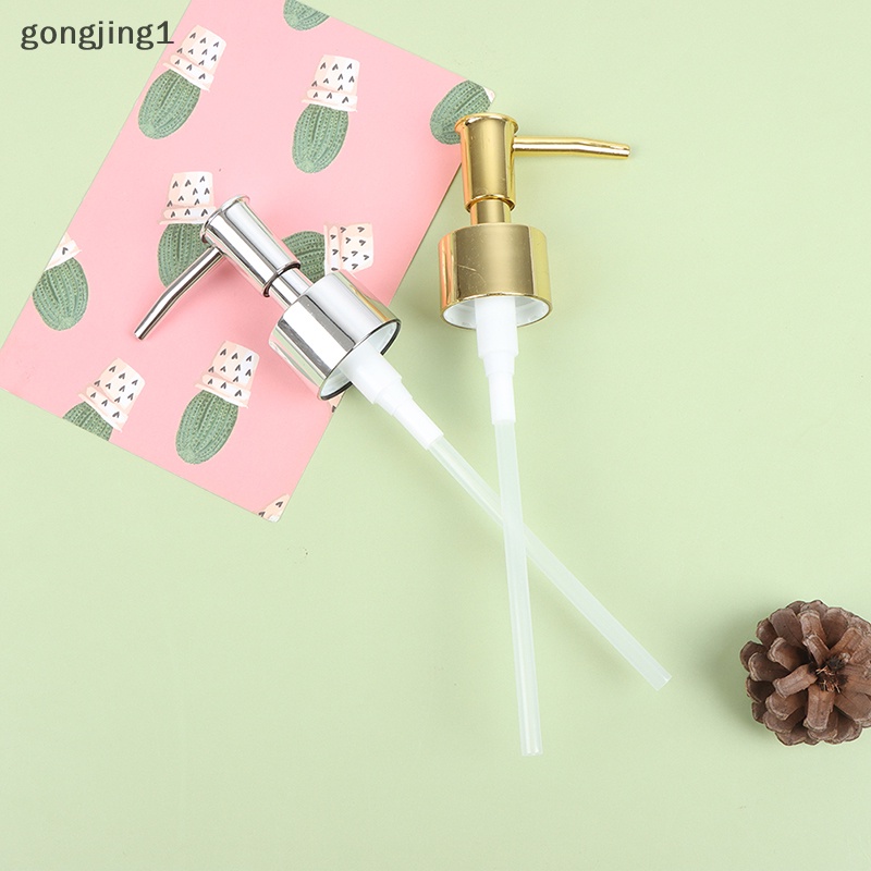 Ggg Metal DIY Soap Pump Dispenser Lotion Cair Pengganti Kepala 28benang Tutup Pump ID