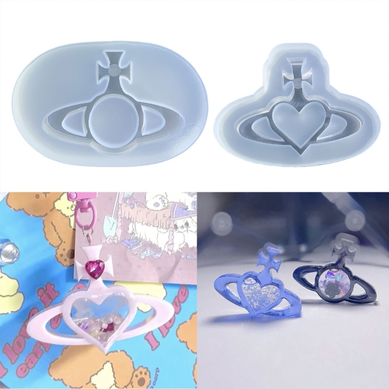 Siy Cetakan Shaker Kristal DIY Pasir Apung Epoxy Casting Silicone Mold Resin Epoxy Mold