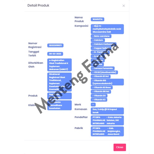 Wanvita 10 Kapsul - Suplemen Kesehatan Ibu Hamil dan Menyusui