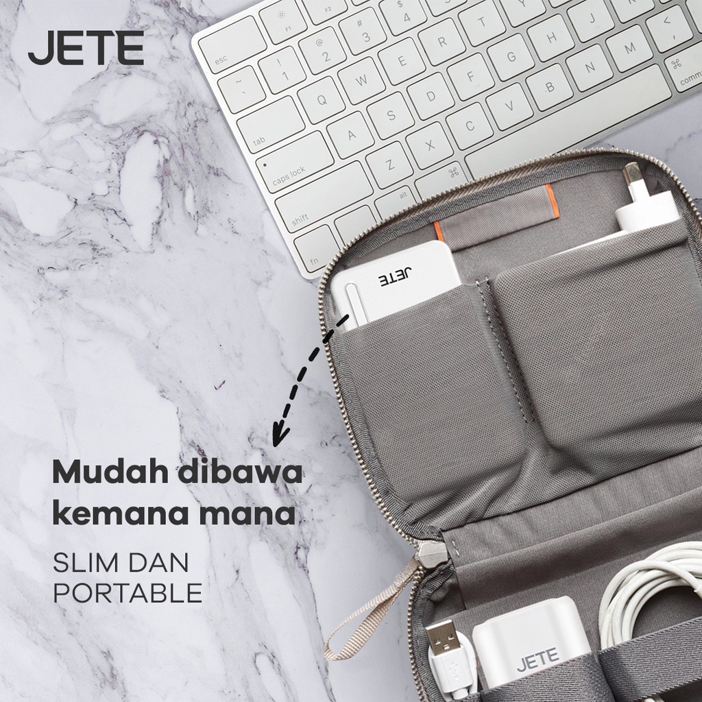 JETE C9 Powerbank 10000mAh 22,5W Fast Charging with Power Delivery PB - Garansi Resmi 2 Tahun