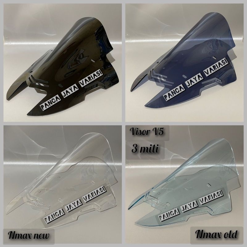 Dunia Variasi - Visor Windshield Model TDR V5 nmax new nmax 2020 Windshield Nmax Old