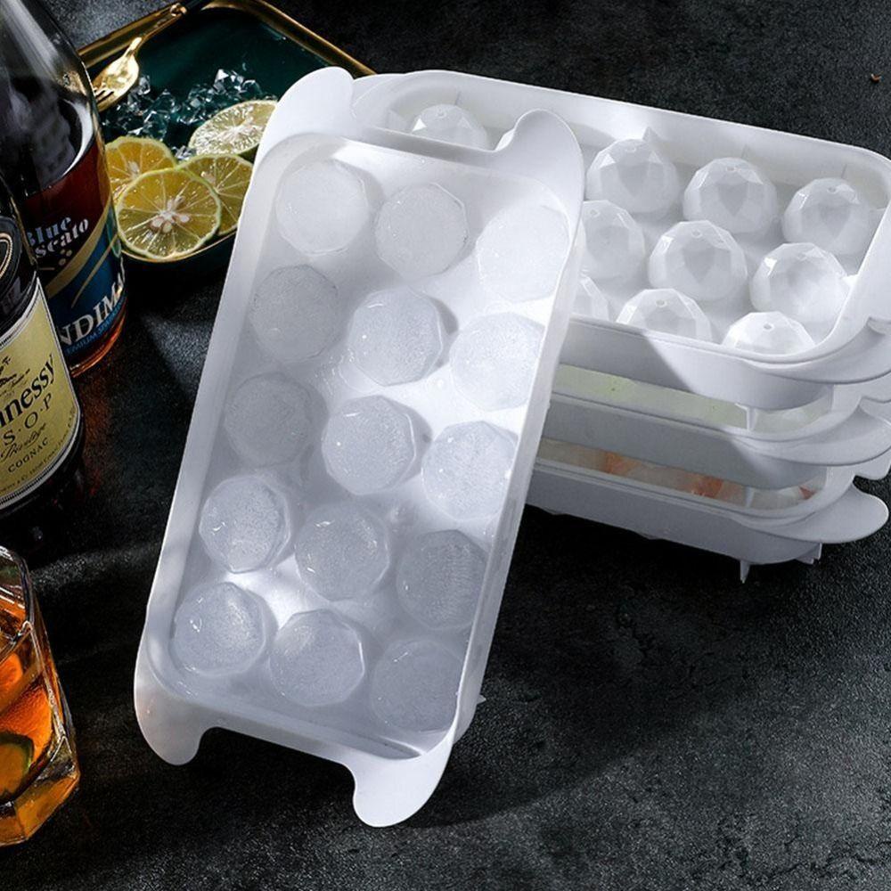 Chookyy Ice Tray Cetakan PP Whisky Es Kompartemen Silikon Ice Cube Tray DIY Maker