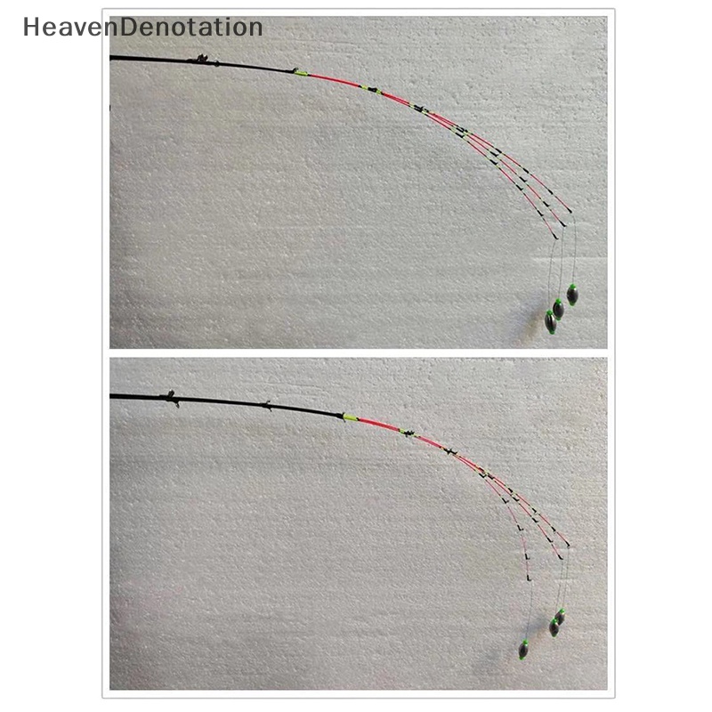 [HeavenDenotation] 55 cm HalfTitanium Alloy Ujung Rakit Perbaikan Refit Pengganti Malam Memancing Fleksibel Rod Tip Fishing Tackle Pole Aksesoris HDV