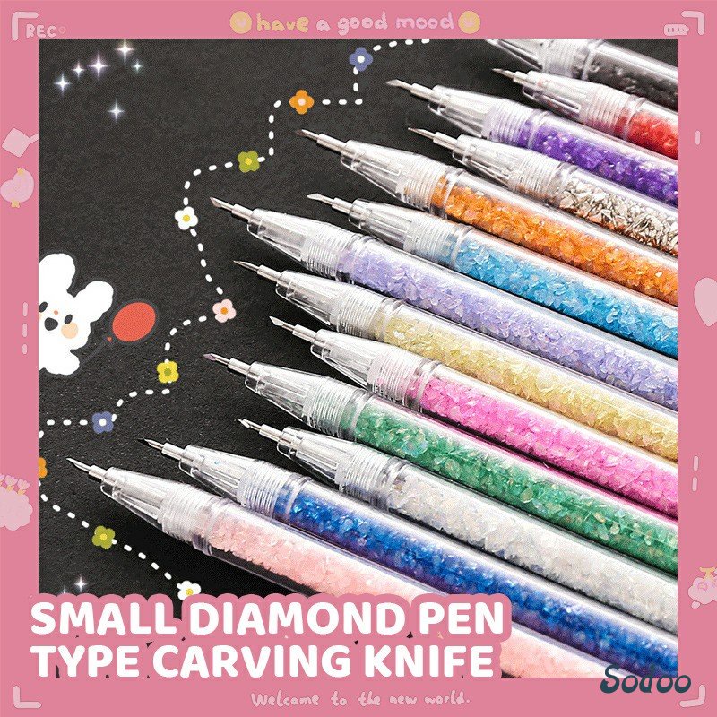 

Pemotong Pena Kertas Pasir Hisap Kerajinan untuk untuk DIY Menggambar Scrapbooking Papercraft - SO