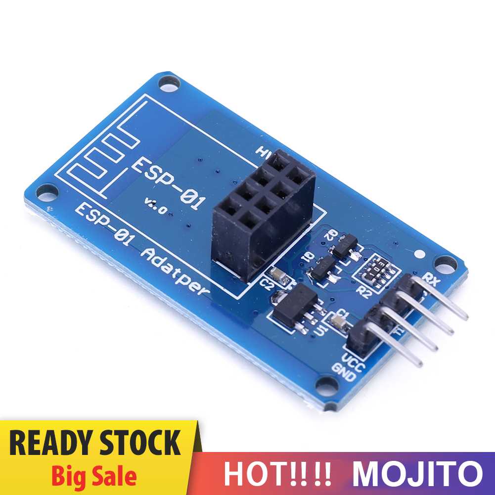 Esp8266 ESP-01 WiFi Wireless Adapter Modul 3.3V 5V Breakout PCB Adapter