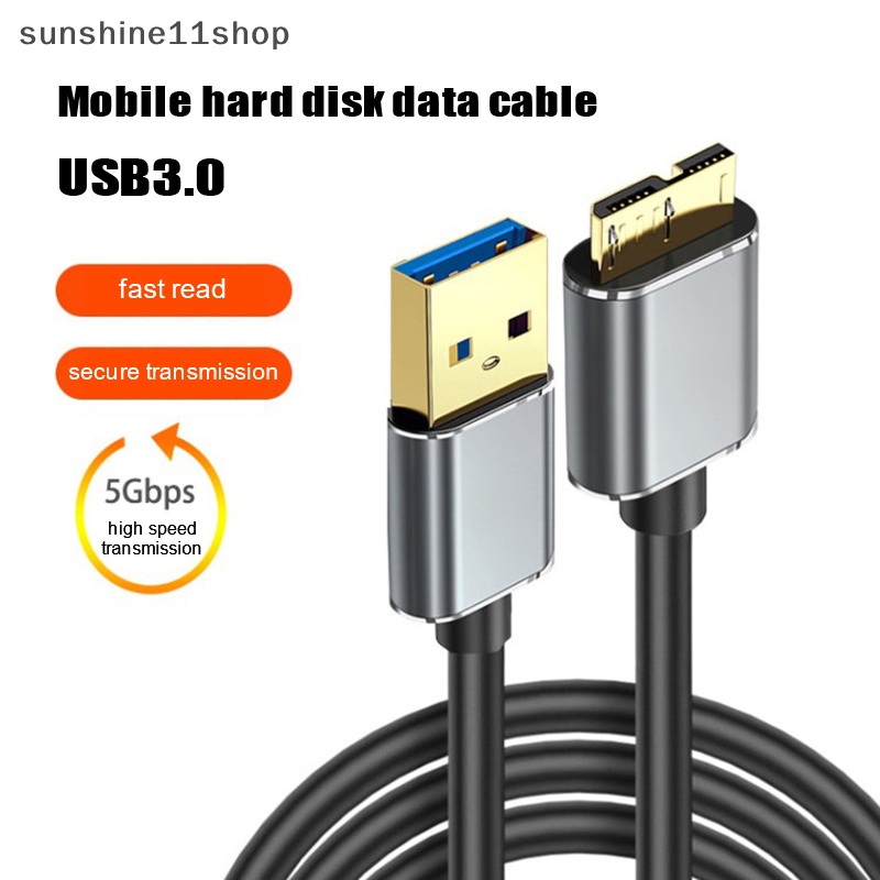 Kabel Eksternal Hardisk SHO Kabel USB Micro B Kabel HDD Kabel Data Mikro N