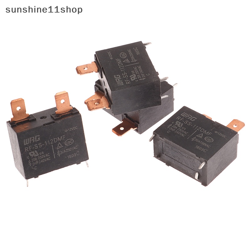 Sho2 /5 /10PCS RF-SS-112DMF 12VDC 20A 4pin Untuk Relay Daya Didedikasikan Ac Baru N