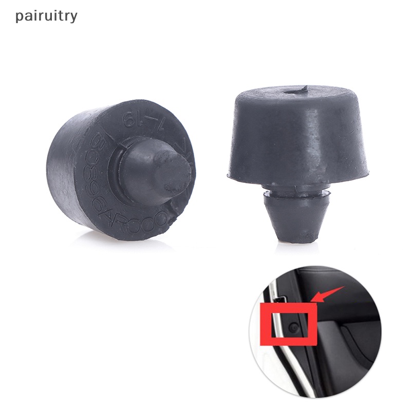 Prt 1/2Pcs Kompatibel Dengan Infiniti Q45 Q50 Q60 QX56 QX80 80896-ar00 Plastik Hitam Pengganti Pintu Mobil Karet Bumper Stopper PRT