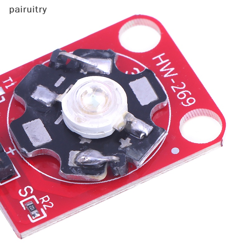 Modul LED High Power PRT 3W Dengan Sasis PCB Kompatibel Dengan Arduino STM32 AVR PRT