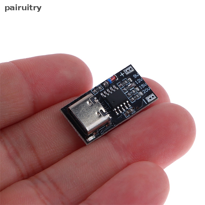 Prt Type-C PD2.0 PD3.0 9V 12V 15V 20V Fast Charge Trigger Polling Detector USB Boost Power Supply Ganti Modul Charger Board Tools PRT