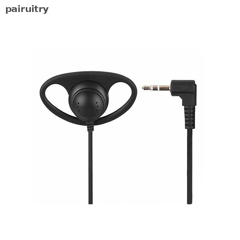 Prt Single Sided D-shaped Ear Loop Interpretasi Simultan 3.5MM Dengar Hanya Earphone Untuk Sistem Pandu Tur Radio PRT