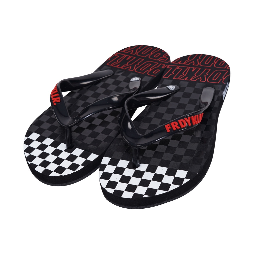 SANDAL FRIDAY KILLER | GISCY SANDAL BLACK RED