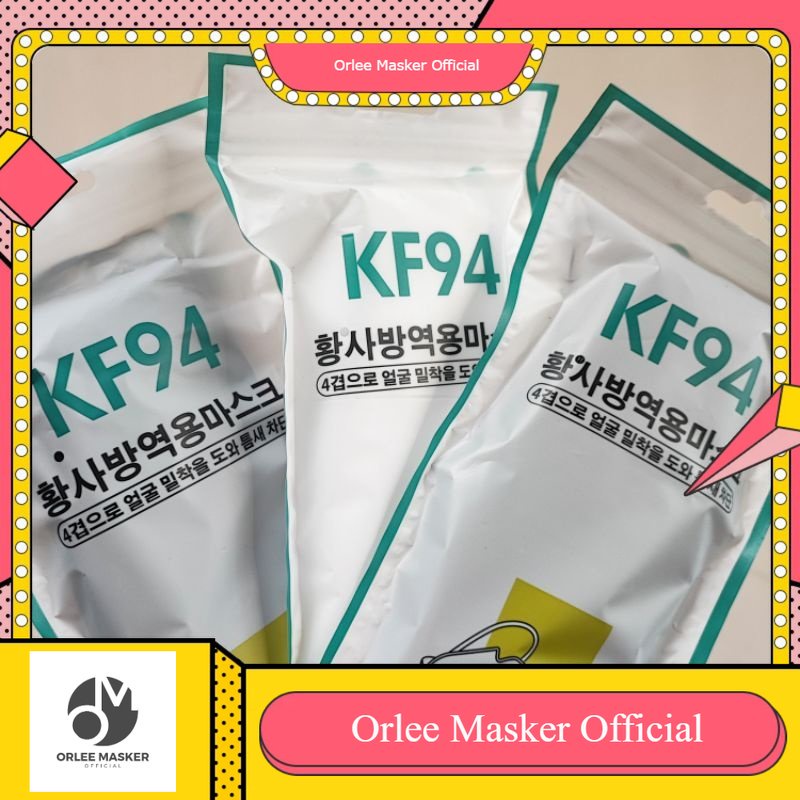 MASKER KF94 KOREA non emboss isi 10pcs fashionable
