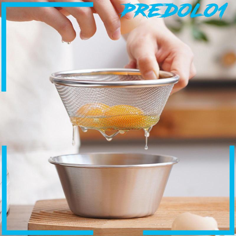 [Predolo1] Mangkok Cuci Beras Colander Food Strainers Set Untuk Saluran Beras Pasta Masak