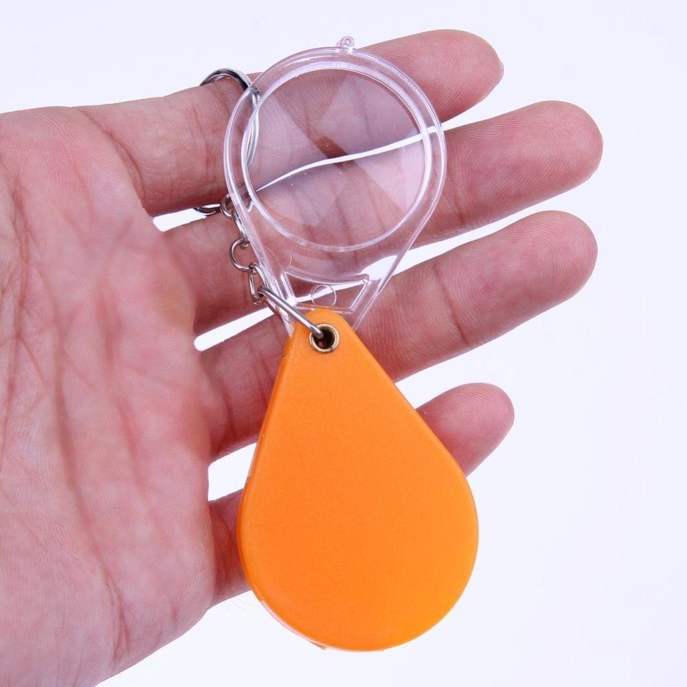 Lanfy Magnifier With Key Chain Portable Handheld Loupe With Magnifying Tools Gantungan Kunci Lensa Kaca Pembesar