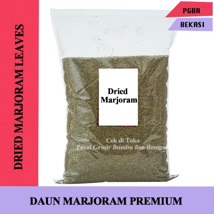 

DRIED MARJORAM 1 Kg / Daun Marjoran Kering / Marjoram Leaves Dried 1 kg