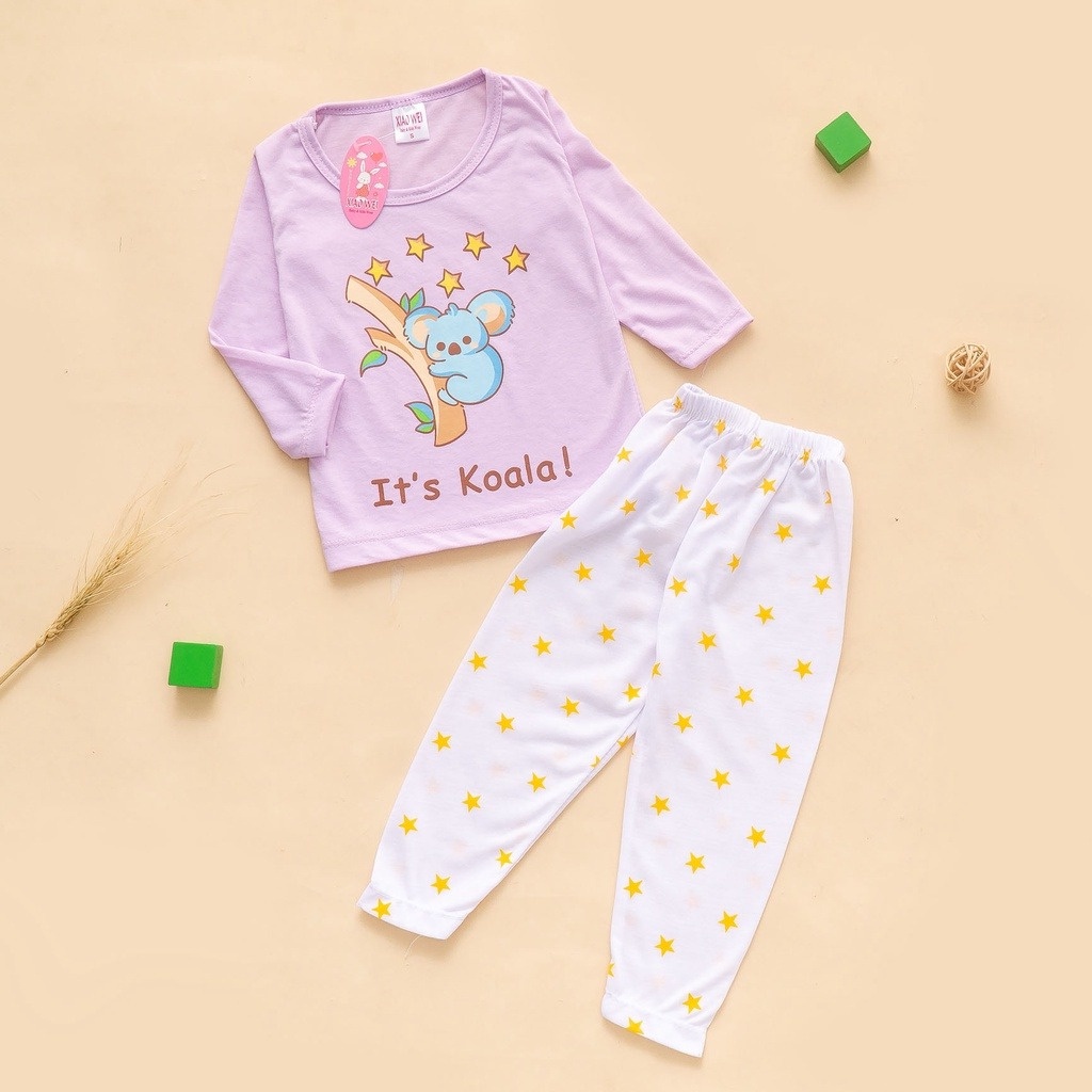 ZASKIYA - Setelan Baju Anak Motif Karakter / Oneset Anak Perempuan Motif Lucu