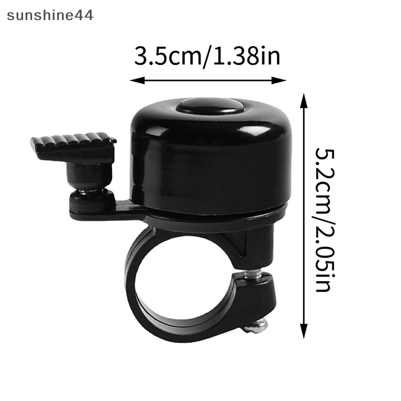 Sunshine Tanduk Sepeda Aluminium Alloy Lonceng Sepeda Gunung Desibel Tinggi Crisp Pleasant Bell Safety Alarm Bell Aksesoris Sepeda ID