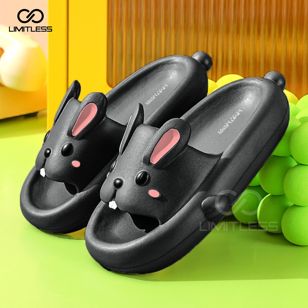 Sandal Rabbit Anak Selop Terbaru 2023 Sendal Wanita Kelinci Lucu Selop Sandal Kelinci Anak Hingga Dewasa Karakter Bunny
