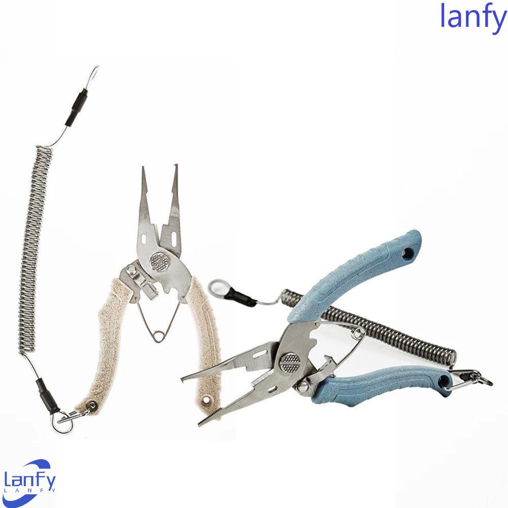 Lanfy Tang Pancing Praktis Alat Pemotong Pancing Aksesoris Fishing Tackle Split Ring Tang Line Cutter