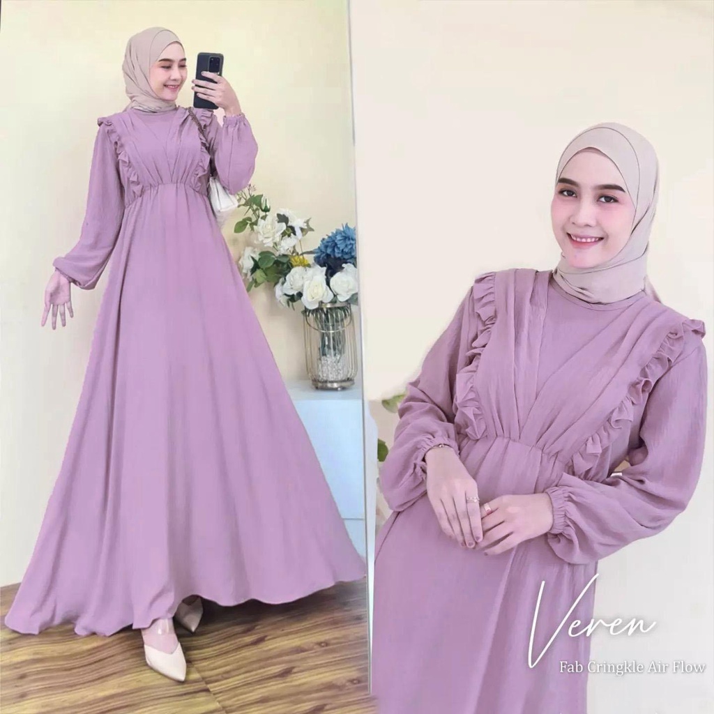 Varen Dress: Gaun Gamis Cantik untuk Remaja dan Dewasa