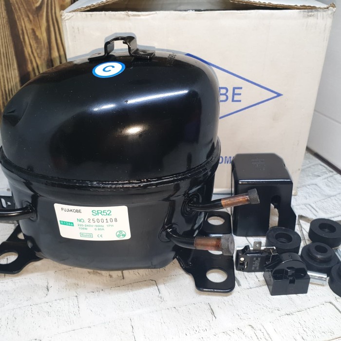kompresor kulkas / compressor kulkas fuji SR52 1/6 HP