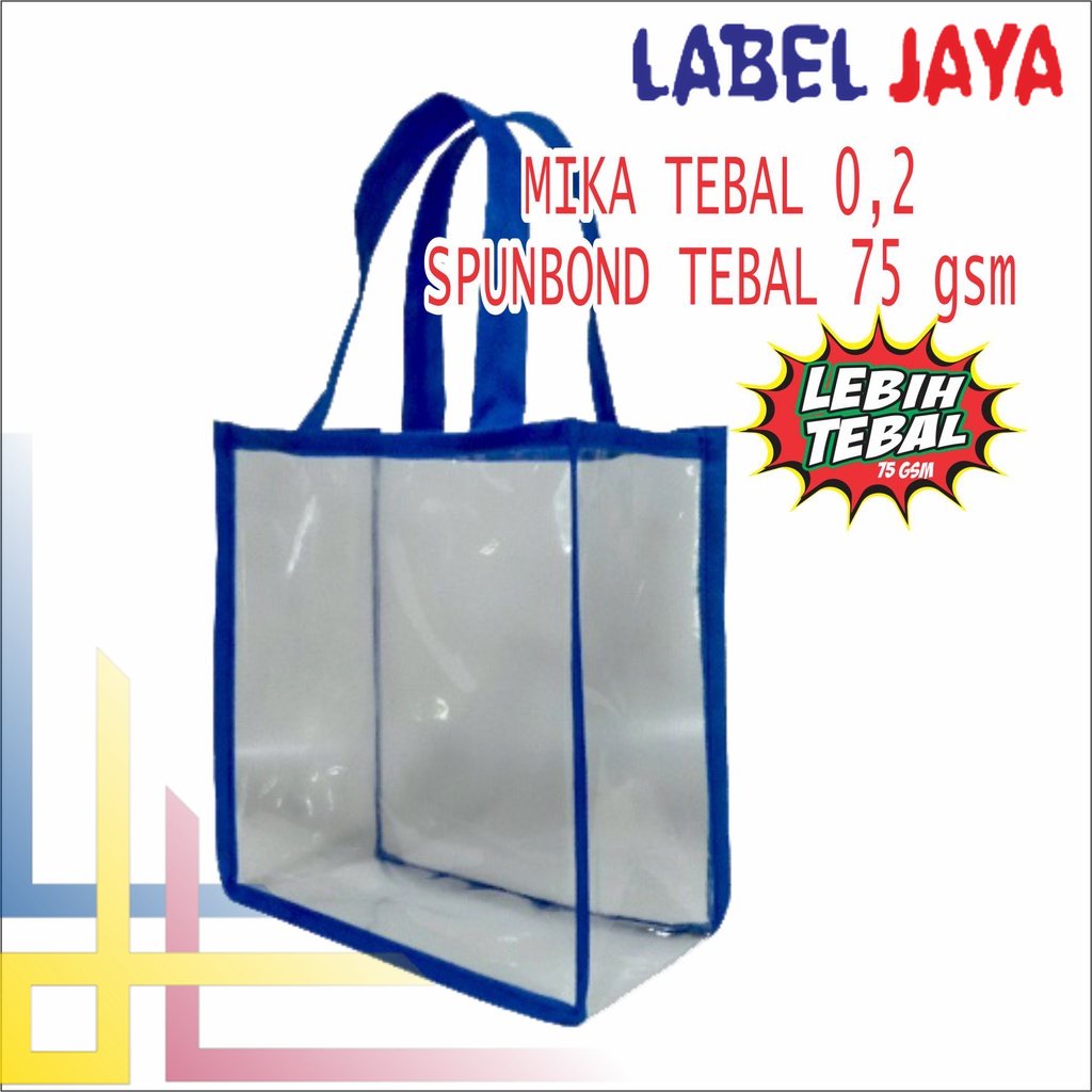 

Tas Mika Goodie bag tas mika lis pelipit tas ulang tahun 20x20x10 cm LBJ5