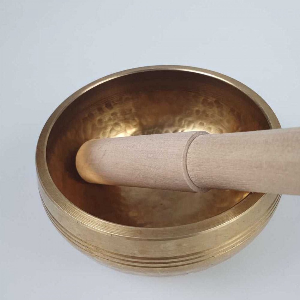 XIAOLANG Singing Bowl Mangkok Tembaga Vihara Meditasi X8