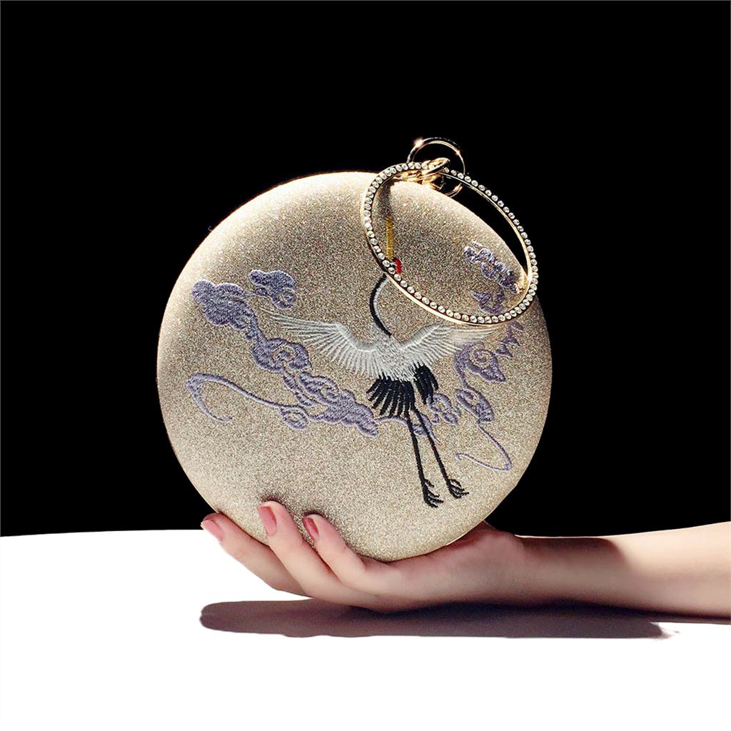 Tas Hanfu, tas ronde gaya kuno kecil, Cheongsam selebriti, tas banquet gaya Cina