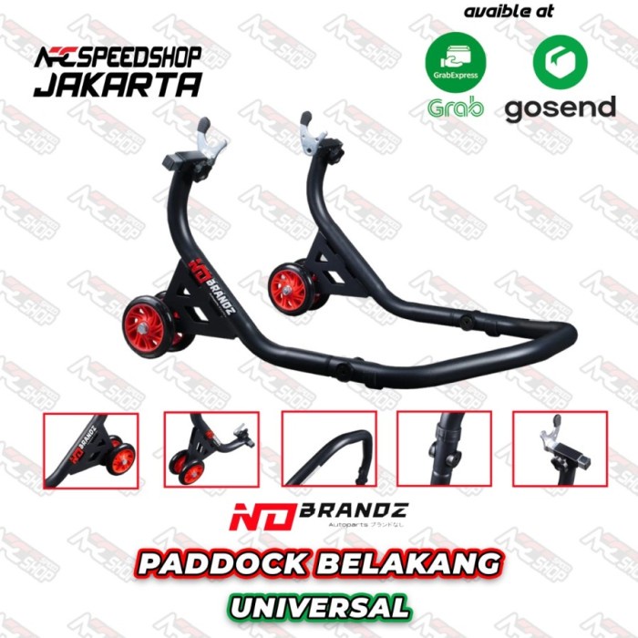 Standart Paddock Belakang NO BRANDZ Paddock Belakang Universal - LITE V