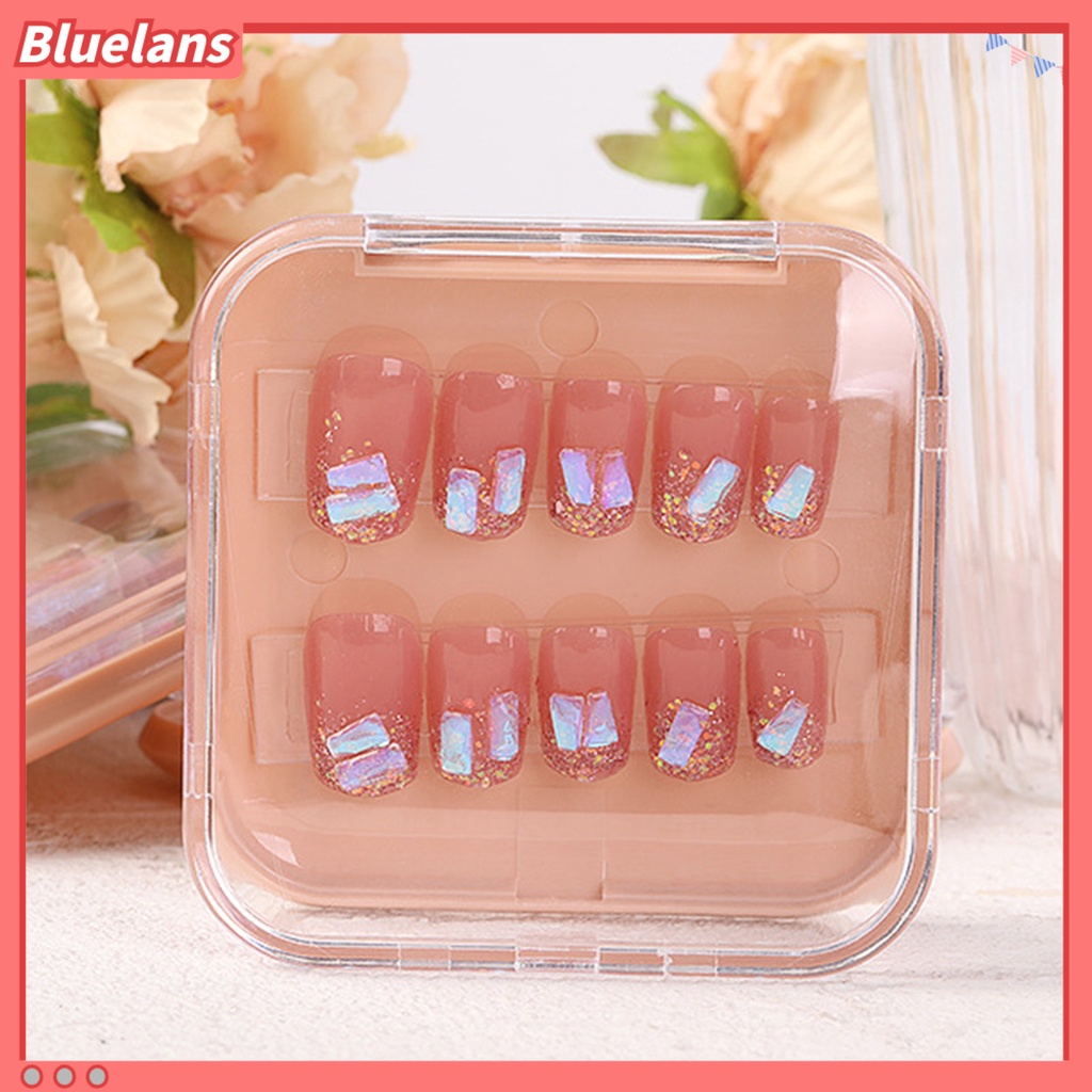 [BLM] Kotak Penyimpanan Nail Art Daya Tahan Tinggi Kapasitas Besar Akrilik Manicure Organizer Case DIY Nail Art Kotak Display Perlengkapan Kuku