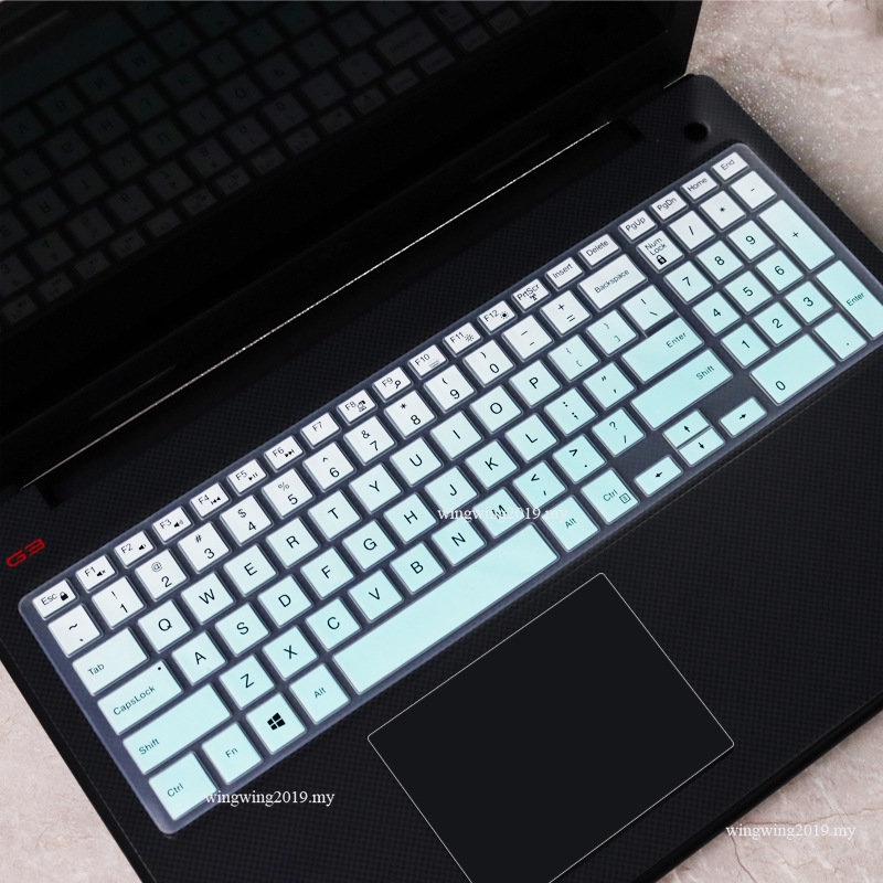 Sarung Keyboard Untuk Dell Inspiron Vostro 15 3000 5000 7000 G3 G5 G7 15CR 17CR 7588 5590 3500 3590 Stiker Aksesoris Laptop Pad Film Pelindung Kulit