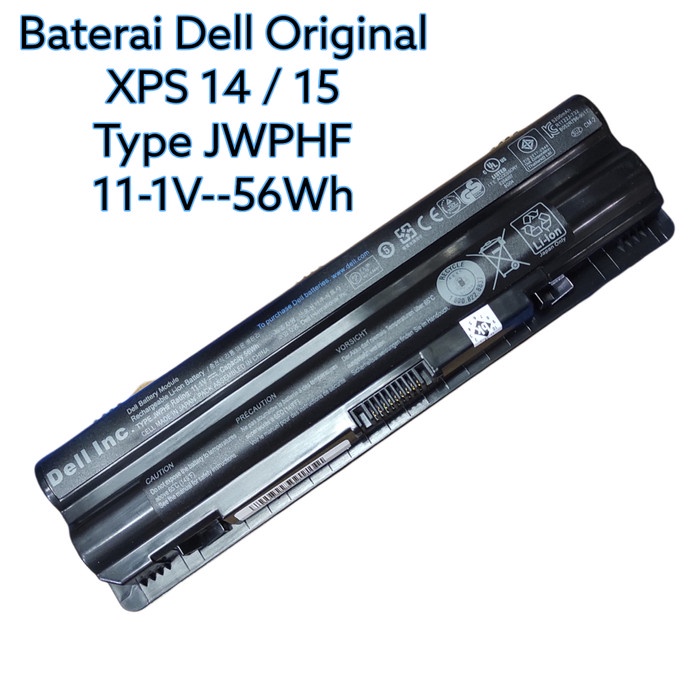 Original Baterai Laptop DELL XPS 14 15 17 Series