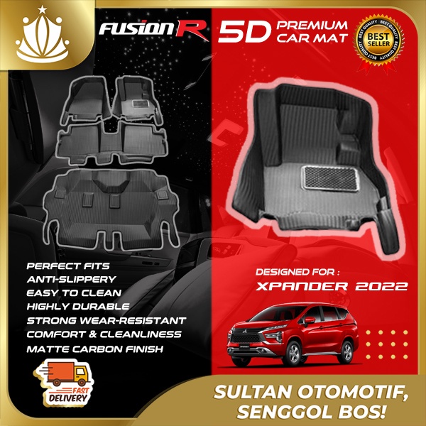 Fusion R Karpet Mobil 5D Xpander 2022 Premium