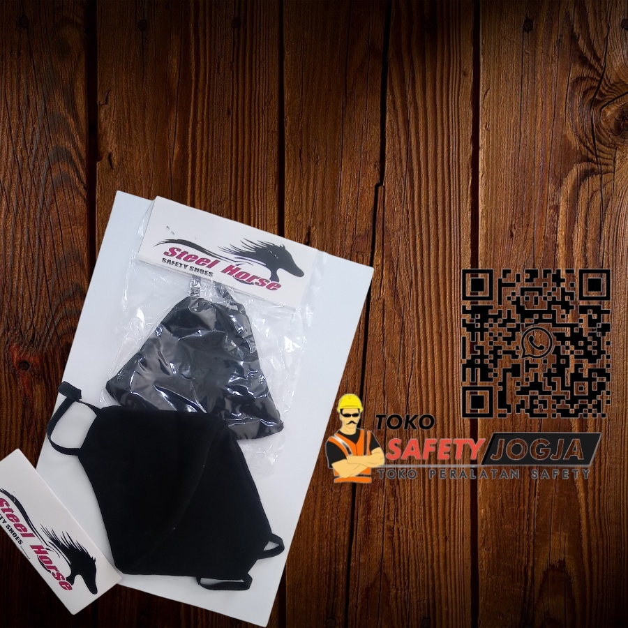 Masker Mulut Steel Horse Model Tali