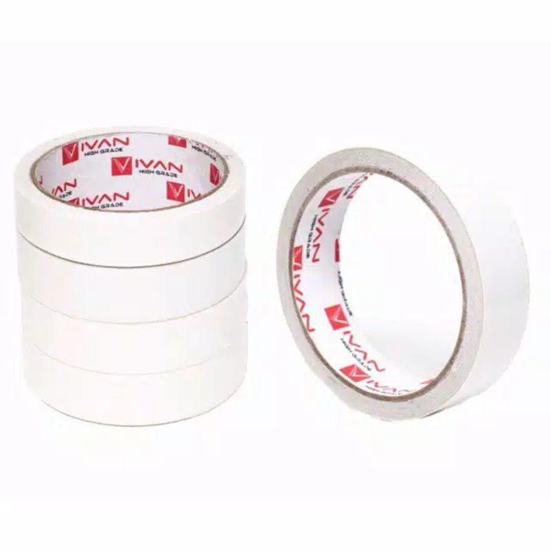 

Double Tape Berbagai Ukuran Goldie Tape Perekat Lepas Alat Tulis kantor praktis Serbaguna Ecer Satuan Perlengkapan Fotocopy