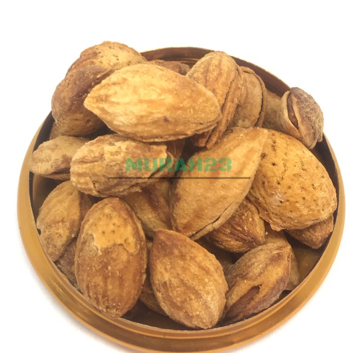 

New Arrival kacang almond/kacang kulit arab 500grm/Kacang Almond Original