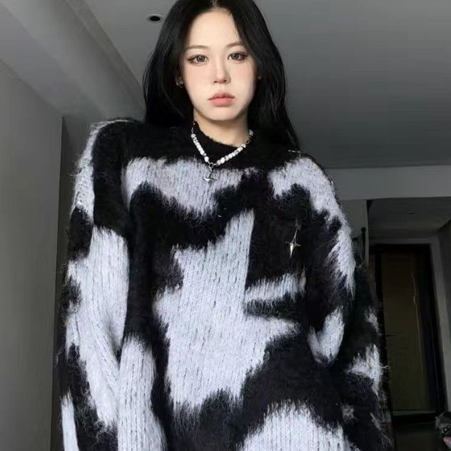 BAE OVERSIZED SWEATER IMPORT KOREAN STYLE MUSIM DINGIN