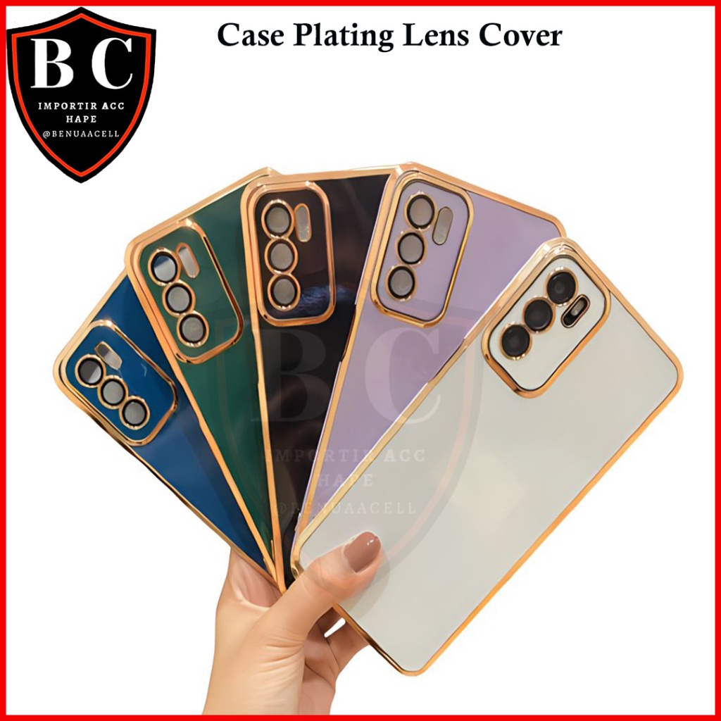 CASE PLATING LENS COVER REALME 10 REALME 9 9i 9 PRO 9 PRO PLUS REALME 2 PRO