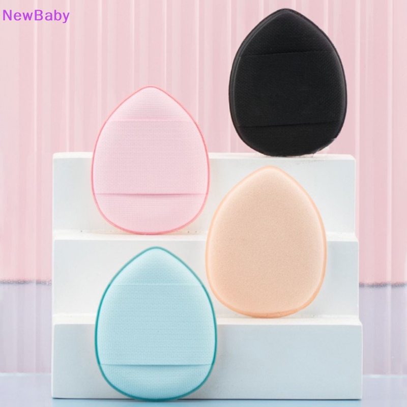 Newbaby 10Pcs Ukuran Mini Finger Puff Set Makeup Sponge Concealer Puff Alat Makeup ID