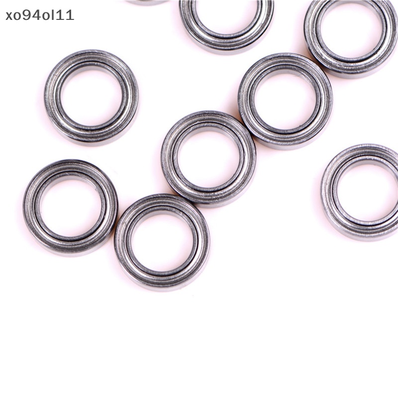 Xo 4pcs Bantalan Bola MR117ZZ 7*11*3 7x11x3mm Perisai metal MR117Z ball bearing OL