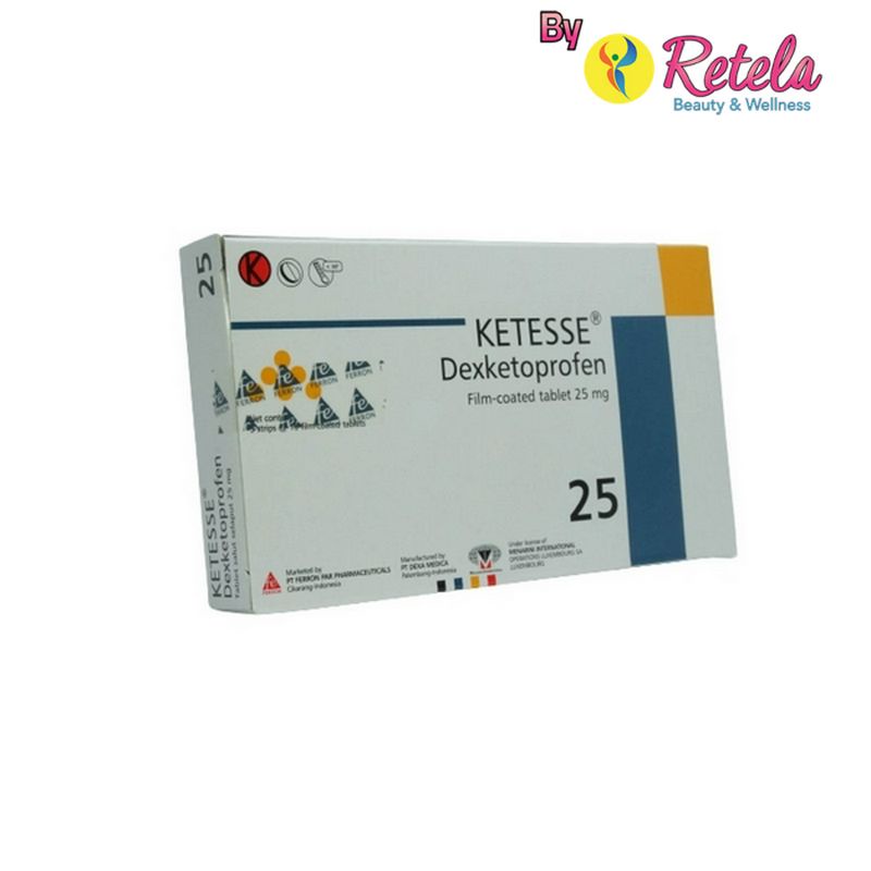 KETESSE 25 MG STRIP 1 STRIP 10 TABLET