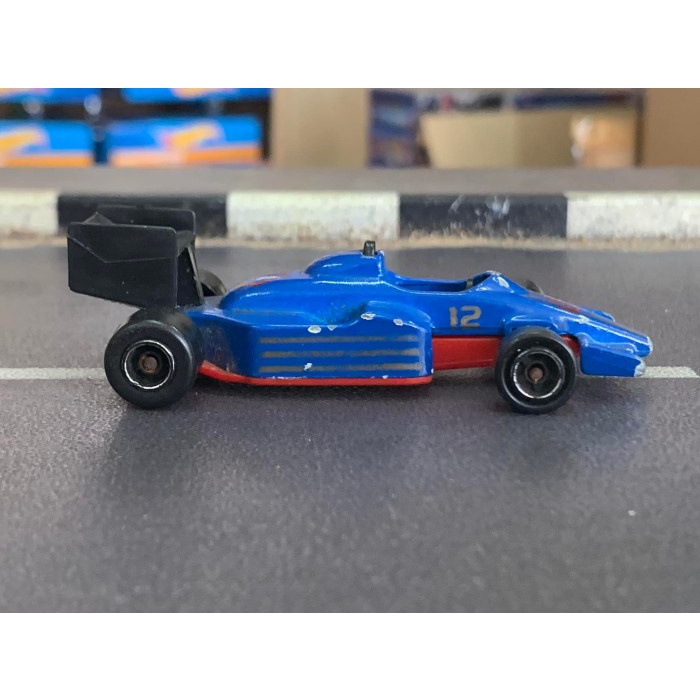 Majorette 238 F1 Racing Biru Made in France Loose Pack