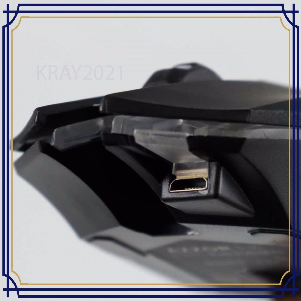 Wireless Gaming Mouse RGB 7 Color 2000 DPI Rechargeable - D9