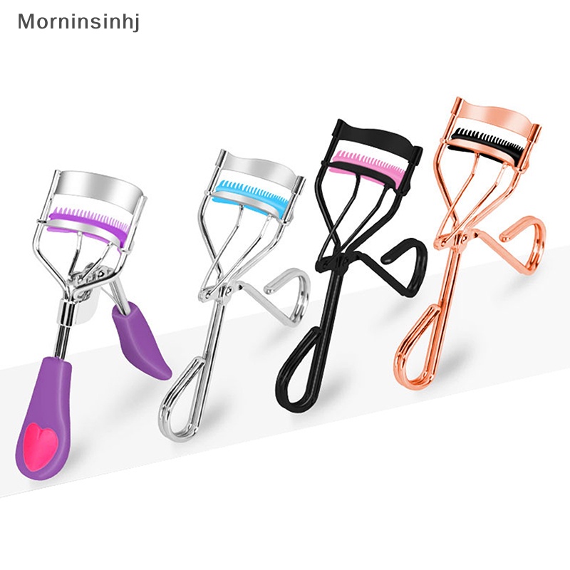 Mornin 1PCS Lady Profesional Penjepit Bulu Mata Dengan Sisir Tweezer Curling Clip id