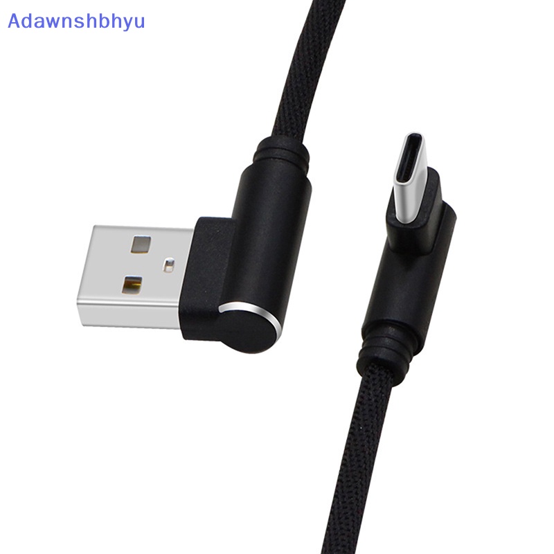 Adhyu usb Type c 90derajat Pengisian Cepat usb c Kabel Tipe-c data Cord Charger usb-c ID