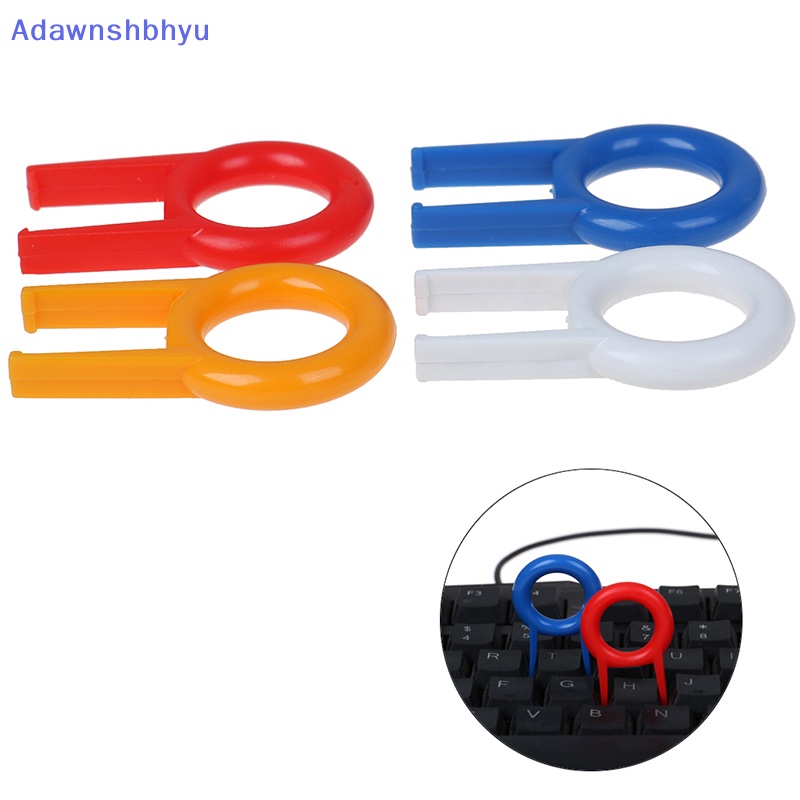 Adhyu 2Pcs Mekanik keyboard keycap puller remover Alat keyboards key cap fixing ID