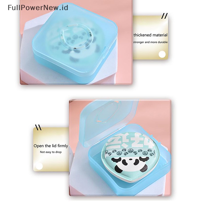 Power Kosong Air Cushion Puff Box Portable Kosmetik Makeup Case Wadah Sponge Box ID